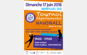 17/06/2018 - Tournoi départemental des Moins de 11 ans