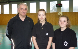 Bernard PADOVANI, Léonie MARTINS et Mathilde LAPOIX