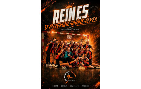 De PRINCESSES à REINES de l'AURA : les U18 féminines terminent leur aventure en APOTHEOSE !